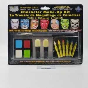 Wolfe Halloween Festival Party Face Art Character MakeUp Kit WKL V01F